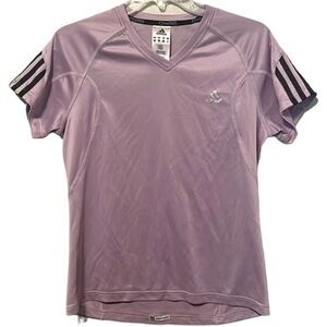 Adidas Response Short Sleeve Shirt Clima365 Light Purple size Medium